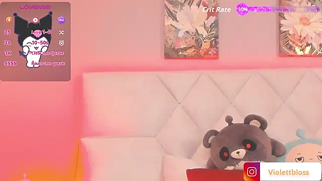 Violettbloss online show from 11-10-25, 03:33