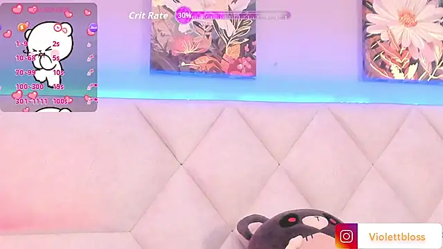 Violettbloss online show from 11-13-25, 03:43