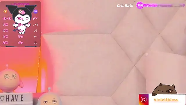 Violettbloss online show from 10-16-25, 03:15