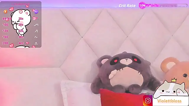 Violettbloss online show from 11-19-25, 03:06