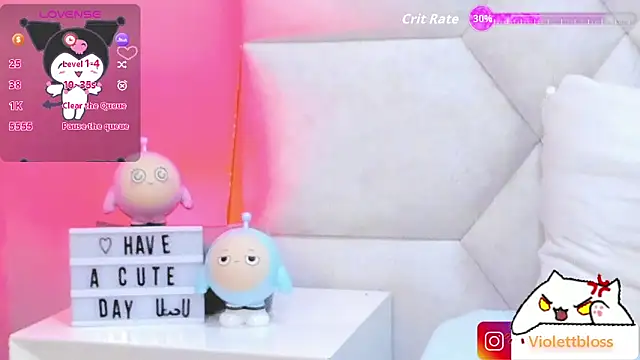 Violettbloss online show from 10-08-25, 03:30