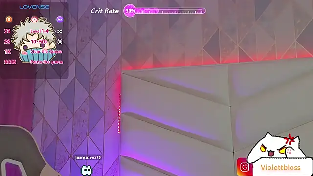 Violettbloss online show from 02-04-26, 03:56