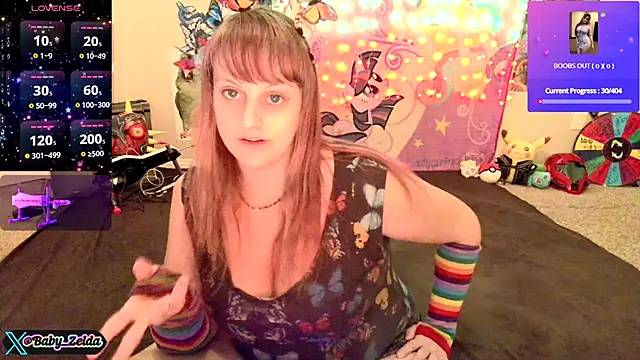 BabyZelda online show from 11-29-25, 03:06