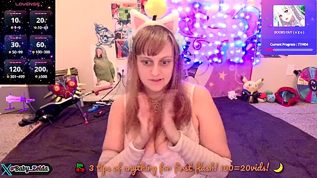 BabyZelda online show from 10-12-25, 04:03