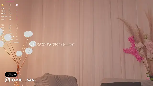 tomie san online show from 12-18-25, 08:34