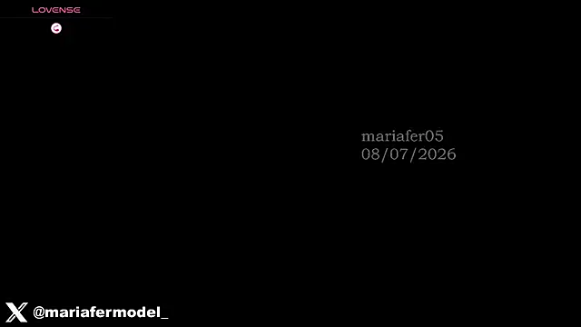 Mariafer05 online show from 07-08-26, 04:18