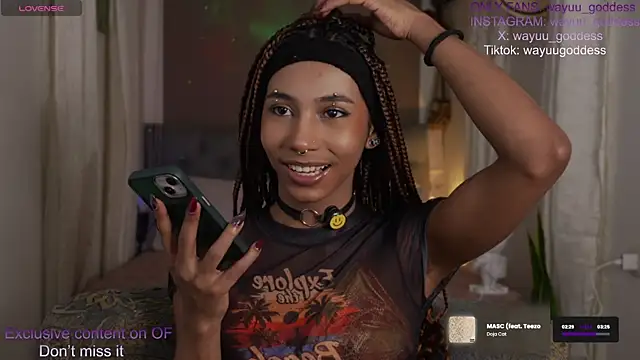 Snapshot of wayuu-goddess chatting on 02-04-26, 03:40 wayuu-goddess online show from 02-04-26, 03:40