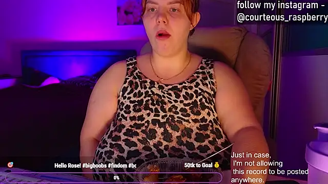 courteous raspberrry online show from 01-20-25, 02:46