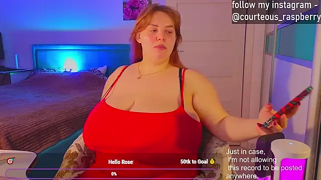 courteous raspberrry online show from 01-25-25, 06:45