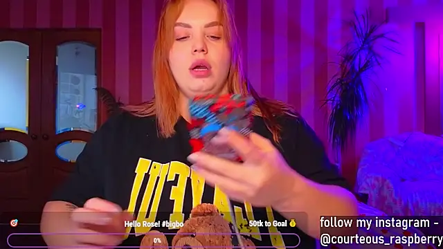 courteous raspberrry online show from 12-09-24, 10:32