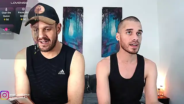 Snapshot of angelandfranco chatting on 03-13-25, 09:48 angelandfranco online show from 03-13-25, 09:48