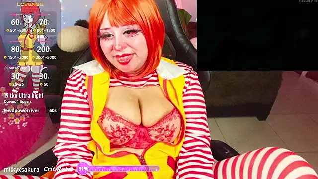 MilkyXSakura online show from 11-09-25, 11:25