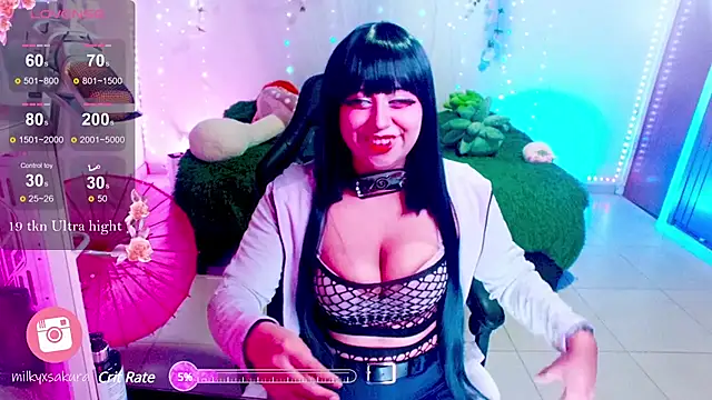 MilkyXSakura online show from 03-07-25, 02:25