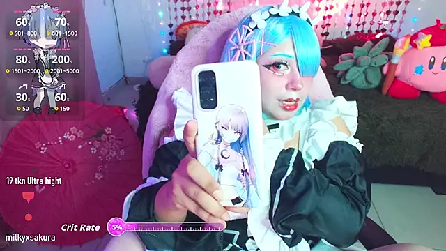 MilkyXSakura online show from 02-15-26, 02:56