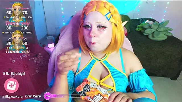 MilkyXSakura online show from 01-18-26, 10:57