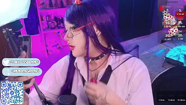 Snapshot of toky_doll chatting on 06-10-26, 06:14 toky doll online show from 06-10-26, 06:14