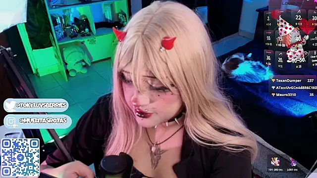 Snapshot of toky_doll chatting on 06-05-26, 06:52 toky doll online show from 06-05-26, 06:52