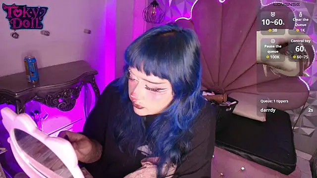 toky doll online show from 09-12-25, 08:41