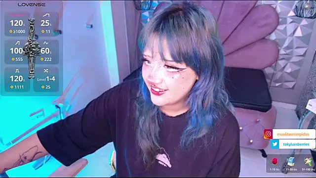 toky doll online show from 11-12-25, 08:45