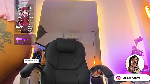 Juliett Adams  online show from 03-31-26, 08:11