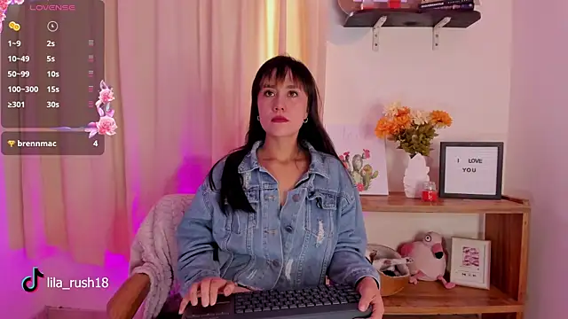 lila rush online show from 10-13-25, 08:54