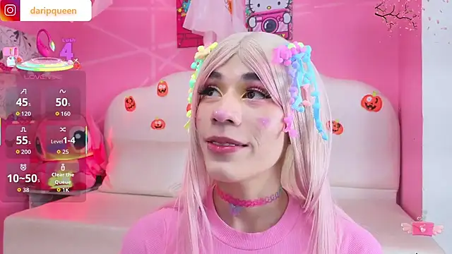 DaripQueen online show from 10-14-25, 01:45