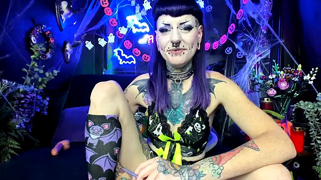 Purple Coffin666 online show from 10-09-25, 09:04