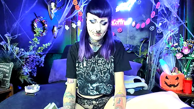 Purple Coffin666 online show from 11-08-25, 07:28