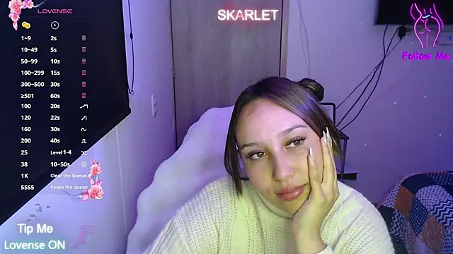 Skarlet Adams28 online show from 09-28-25, 10:28