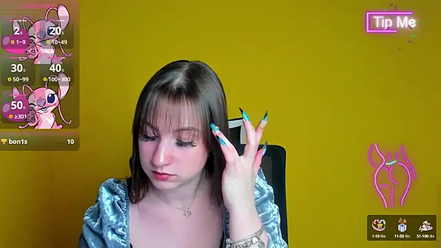 Evelina GG online show from 03-19-25, 09:48