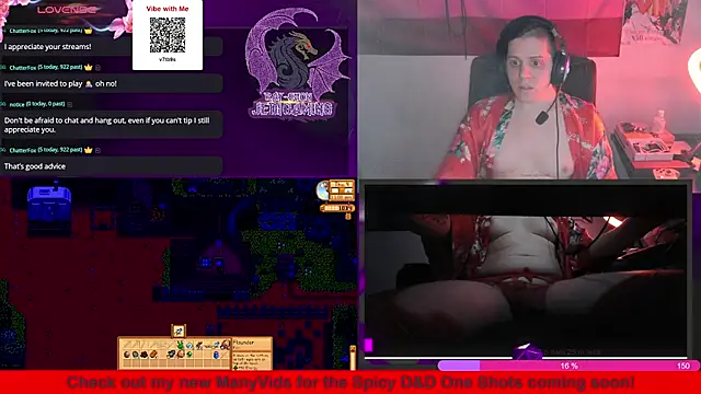 Snapshot of Rae-Suon chatting on 03-12-25, 12:20 Rae-Suon online show from 03-12-25, 12:20