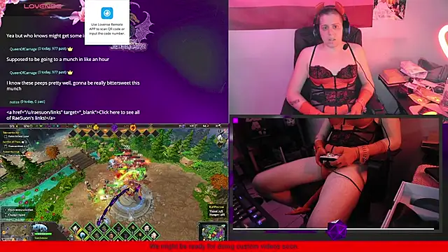 Snapshot of Rae-Suon chatting on 02-08-25, 01:32 Rae-Suon online show from 02-08-25, 01:32