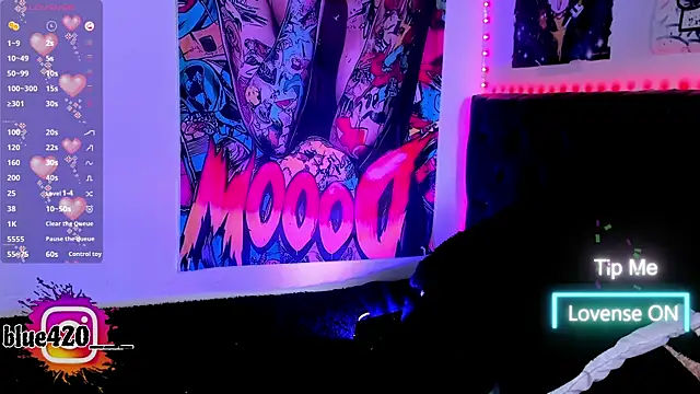 Skyler  blue4 online show from 12-14-25, 08:58