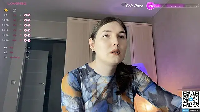 Snapshot of Maria_Bowie chatting on 10-19-25, 07:44 Maria Bowie online show from 10-19-25, 07:44