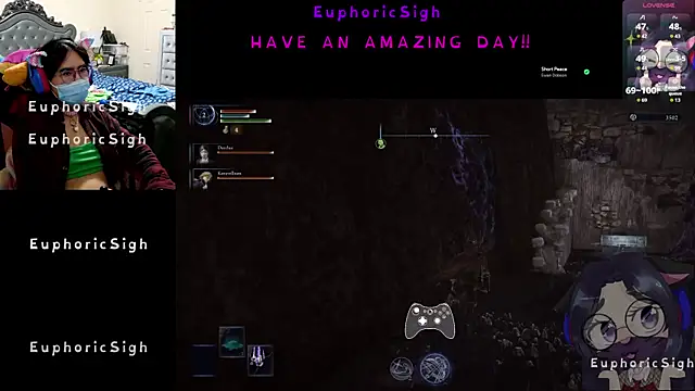 EuphoricSigh online show from 02-22-26, 09:27