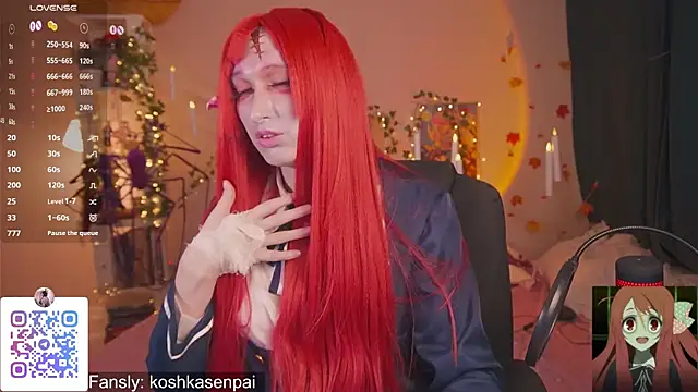 koshkasenpai online show from 10-31-25, 12:13