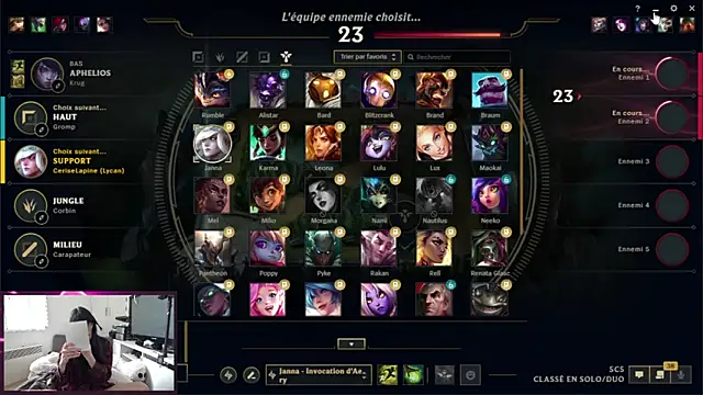 CeriseLapine online show from 03-01-26, 11:54