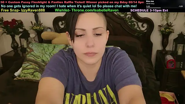 IsabelleRaven online show from 04-21-26, 08:15