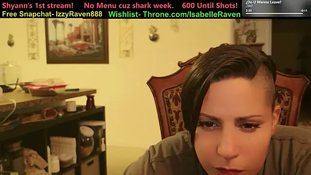 Snapshot of IsabelleRaven chatting on 06-26-26, 01:44 IsabelleRaven online show from 06-26-26, 01:44