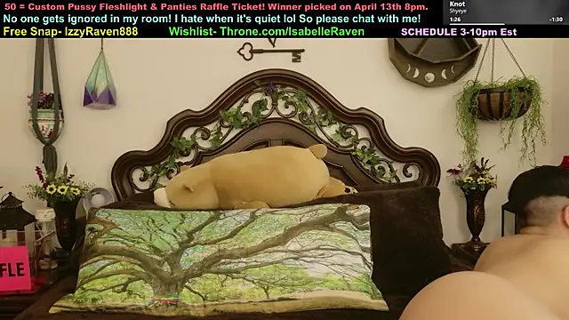 IsabelleRaven online show from 04-07-26, 09:16