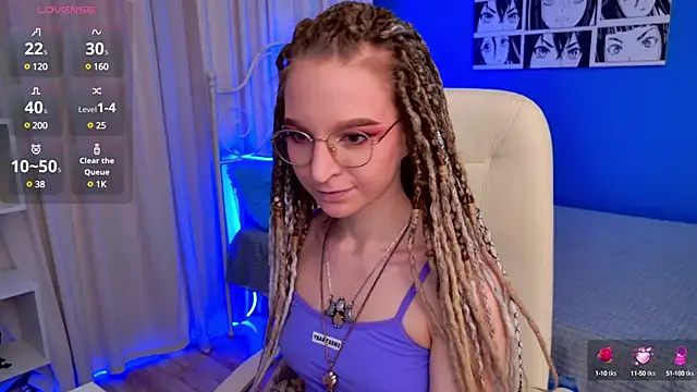 VioletShine online show from 03-08-25, 02:30