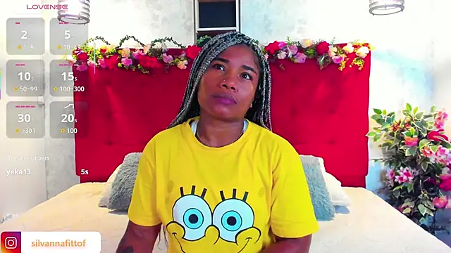 Snapshot of SilvannaFit chatting on 06-22-26, 11:40 SilvannaFit online show from 06-22-26, 11:40
