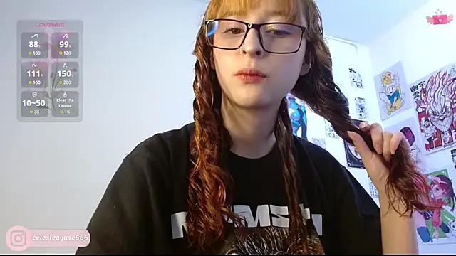 CelesteAyase online show from 10-23-25, 12:09