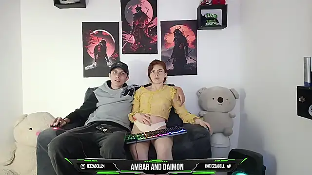 Ambar and daimon  online show from 02-02-25, 09:18