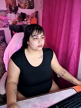 Snapshot of Pinky-Flower chatting on 03-19-26, 03:12 Pinky-Flower online show from 03-19-26, 03:12