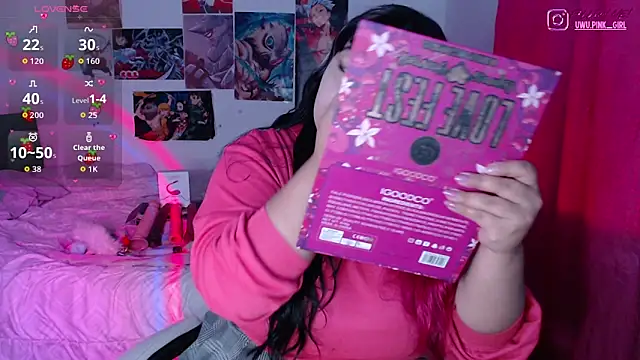 Pinky-Flower online show from 02-04-26, 03:18