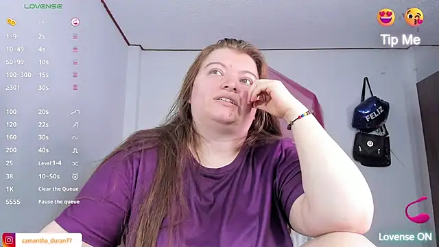 Queensamantha777 online show from 01-08-26, 11:44