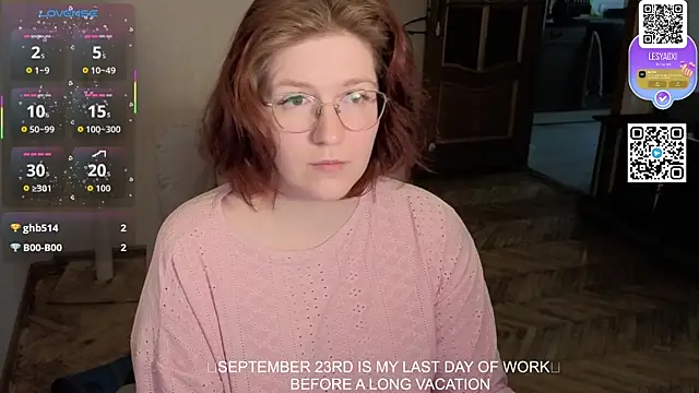 LesyaOxi online show from 09-15-25, 09:32