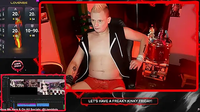 LiamIdols online show from 01-20-25, 08:07