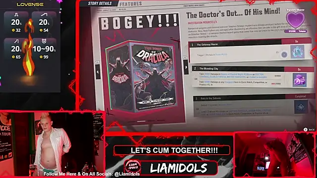 LiamIdols online show from 01-16-25, 06:48